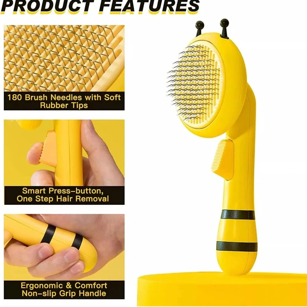Little Bee Hair Removal Comb for pets NEW in box